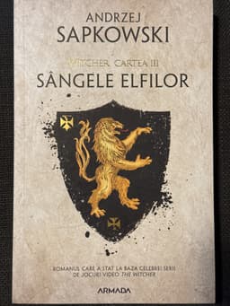 Sângele elfilor  - Witcher cartea III 