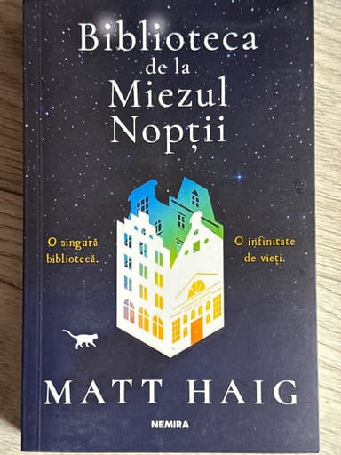 Coperta cărții Biblioteca de la miezul noptii
