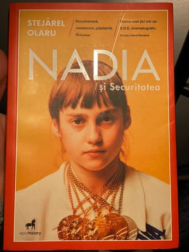 Coperta cărții Nadia și Securitatea